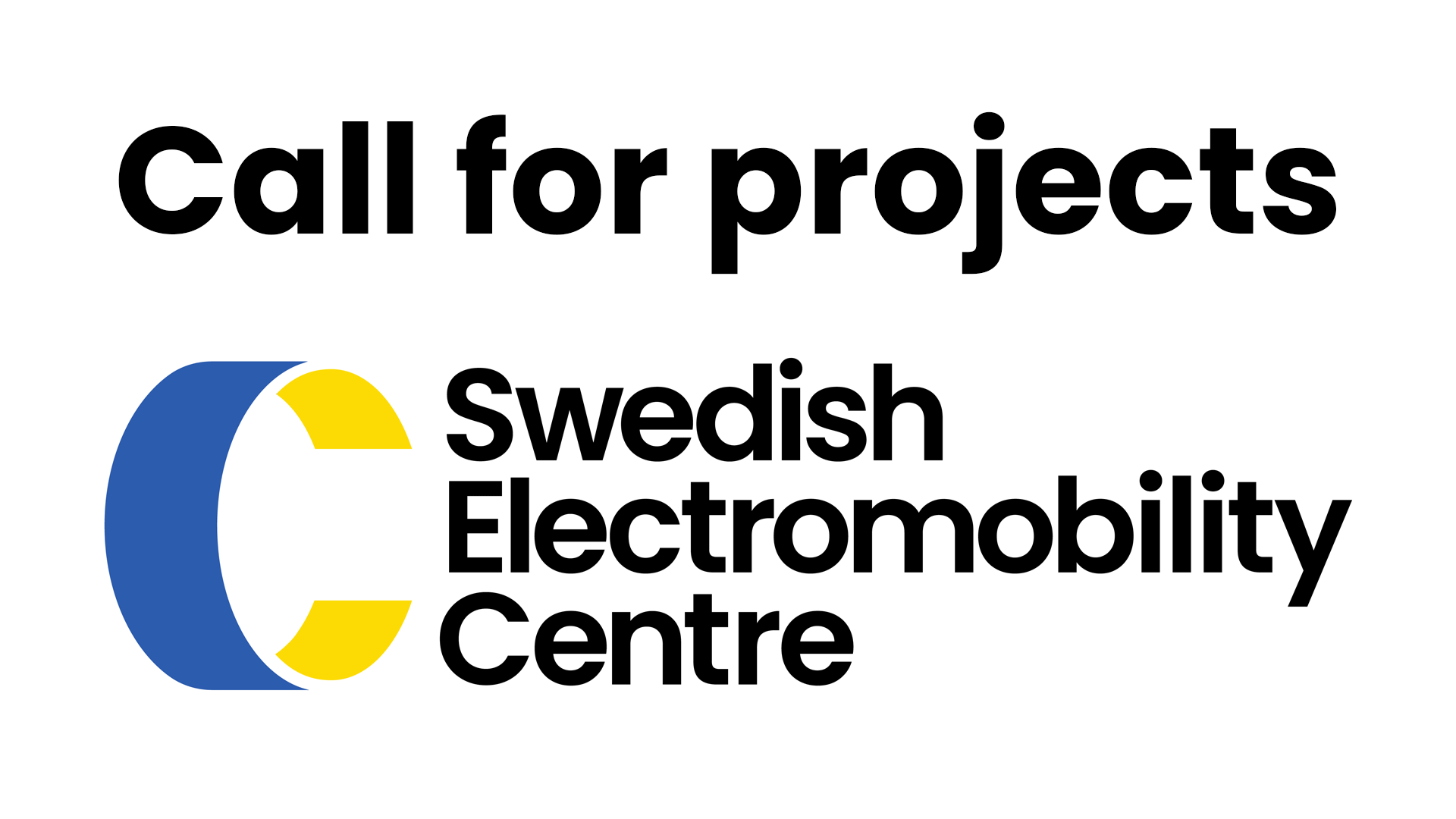 Call for projects. SEC logo