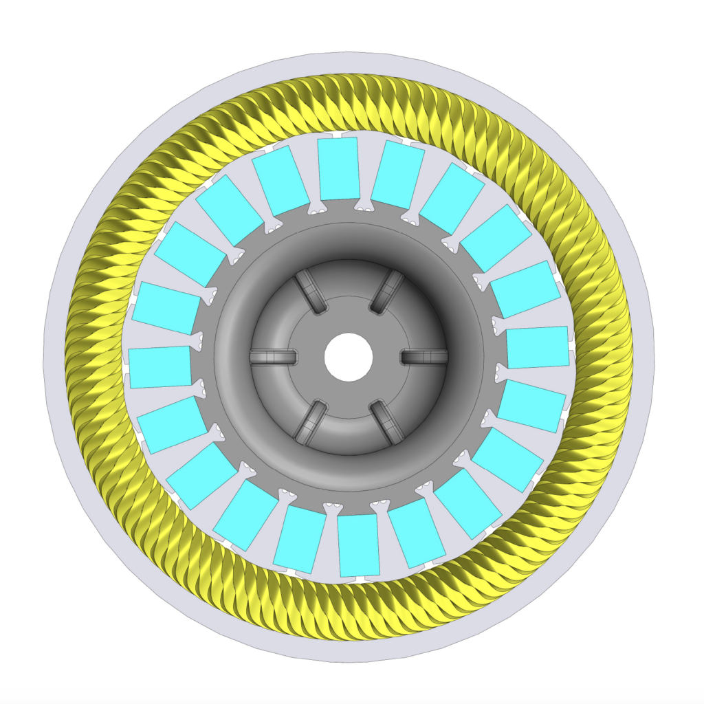 REE free electric motor
