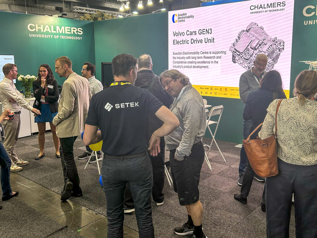 Chalmers stand at EVS38