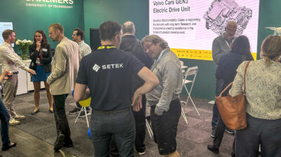 Chalmers stand at EVS38